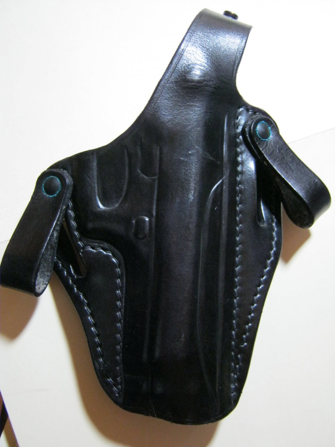 Beretta 92 FS IWB/ OWB Leather holster 9mm semi auto pistol