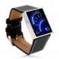 Fan-like Display LED Watch (Black)