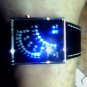 Fan-like Display LED Watch (Black)