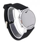 Portable Stainless Steel LED Wrist Watch (Silver)