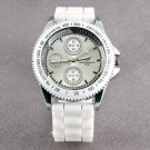 6230 Portable Fashionable Men's Wrist Watch (White)