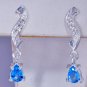 Blue Gemstone Earrings JE 0049