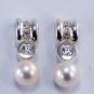 Diamond Earrings with Pearl JE 0061