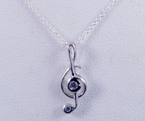 Musical Note Pendant JP 0003