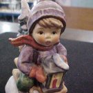 RIDE INTO CHRISTMAS  HUMMEL FIGURINE 396 2/0