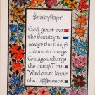 Serenity Prayer