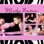 ZEBRA Leopard CHEETAH Animal Print Baby Birth Announcement