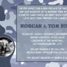 Blue Camo Camouflage Baby Shower Ultrasound Photo Invitation Army Military Marines