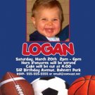 Sports Baseball Football Soccer Birthday Photo Party Invitations MANY DESIGNS!