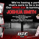 UFC Gym MMA Martial Arts Photo Birthday Invitations