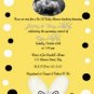 BUMBLE BEE BA-BEE BABY SHOWER OR BIRTHDAY INVITATION