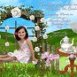 TEA PARTY Garden Photo Birthday Invitation