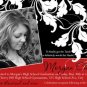 HIGH SCHOOL GRADUATION Ceremony Party Invitation GIRL