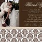 Wedding Save the Date Thank You Card Invitation Party