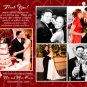 Wedding Save the Date Thank You Card Invitation Engagement Party