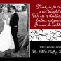 Damask Wedding Save the Date Thank You Card Invitation Engagement Party