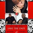 100 Large Postcard Save the Date MAGNETS Wedding Thank You Card