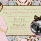 Parenthood Baby Shower Invitation Ultrasound Party Goods Supplies