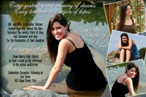 High School Graduation Invitations Thank You Cards Boy Girl