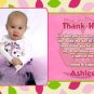 OWL 1st, 2nd, 3rd Photo Birthday Invitation Thank You Card