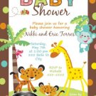 Fisher Price Rainforest Baby Shower Invitations Ultrasound Party Supplies