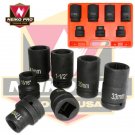 8 Pcs 1" Drive Truck Tire Service Set - Nk # 02487B