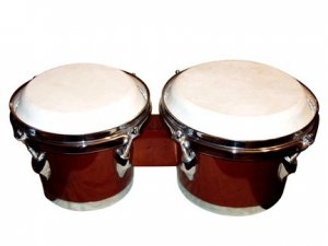 Dark Wood PRO Lap Bongos - BOG0708-DB