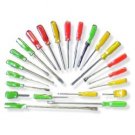 22 Pcs Neon Screwdriver Set - Nk # 01308