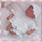 Little Pierrot Custom Crochet Set for Collector Doll and Reborn SJ2B