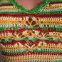 Caribbean Vacation Butterfly Crochet Top (Jamaican / Rasta) (One Size fits)