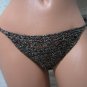 Black/Platinum Halter Bikini (Small/Medium)