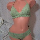 Mint Green Short Shorts Bikini (Medium/Large)