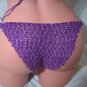 Purple Space Dyed Halter Bikini (Small/Medium)