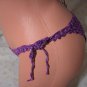 Purple Space Dyed Halter Bikini (Small/Medium)