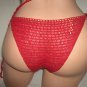 Crimson Siren Triangle Top Bikini (Small/Medium)