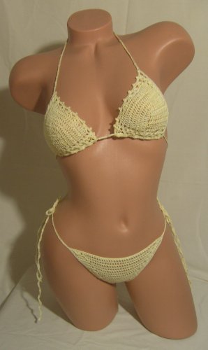 Caribbean Sunrise Cheeky Bikini (Small/Medium)