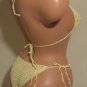Caribbean Sunrise Cheeky Bikini (Small/Medium)