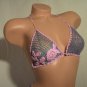 Pink & Gray Free Form Swimsuit (Small/Medium)