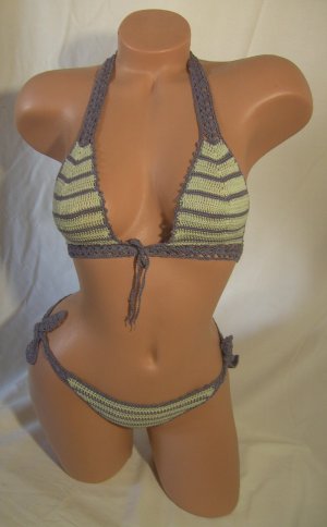 Gray & Green Swimsuit (Small/Medium)