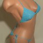 Turquoise Blue Bikini (Small/Medium)