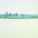 War Room Replica of Unknown French Battleship Circa 1950's