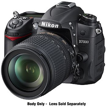 Nikon D7000 DX-Format Digital SLR Camera (Body Only)
