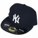New York Yankees NEW ERA 59Fifty Flat Bill Hat Size 7 1/4