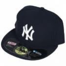 New York Yankees NEW ERA 59Fifty Flat Bill Hat Size 7 3/4