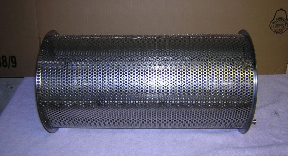 100 STAINLESS 10 lb. Capacity Coffee Peanut Chile Cacao Roaster BBQ