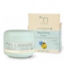 Ecological nourishing cream, with flax extract and vegetable oil