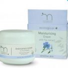 Ecological moisturising cream, with flax extract