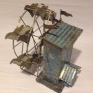 MUSICAL FERRIS WHEEL Vintage wind-up Brass metal art music Box LARA'S THEME