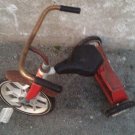 Vintage Hedstrom Red Metal Tricycle Child's Bike Bicycle Model 3916