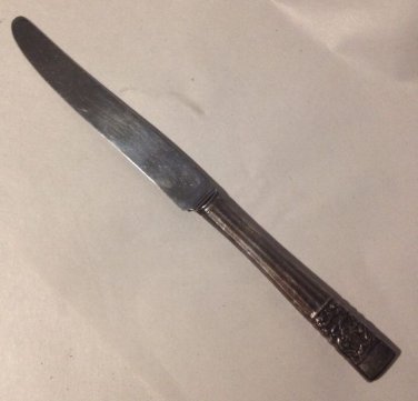 Oneida Community Coronation Dinner Knife SilverPlate Flatware 1936 HAMPTON COURT